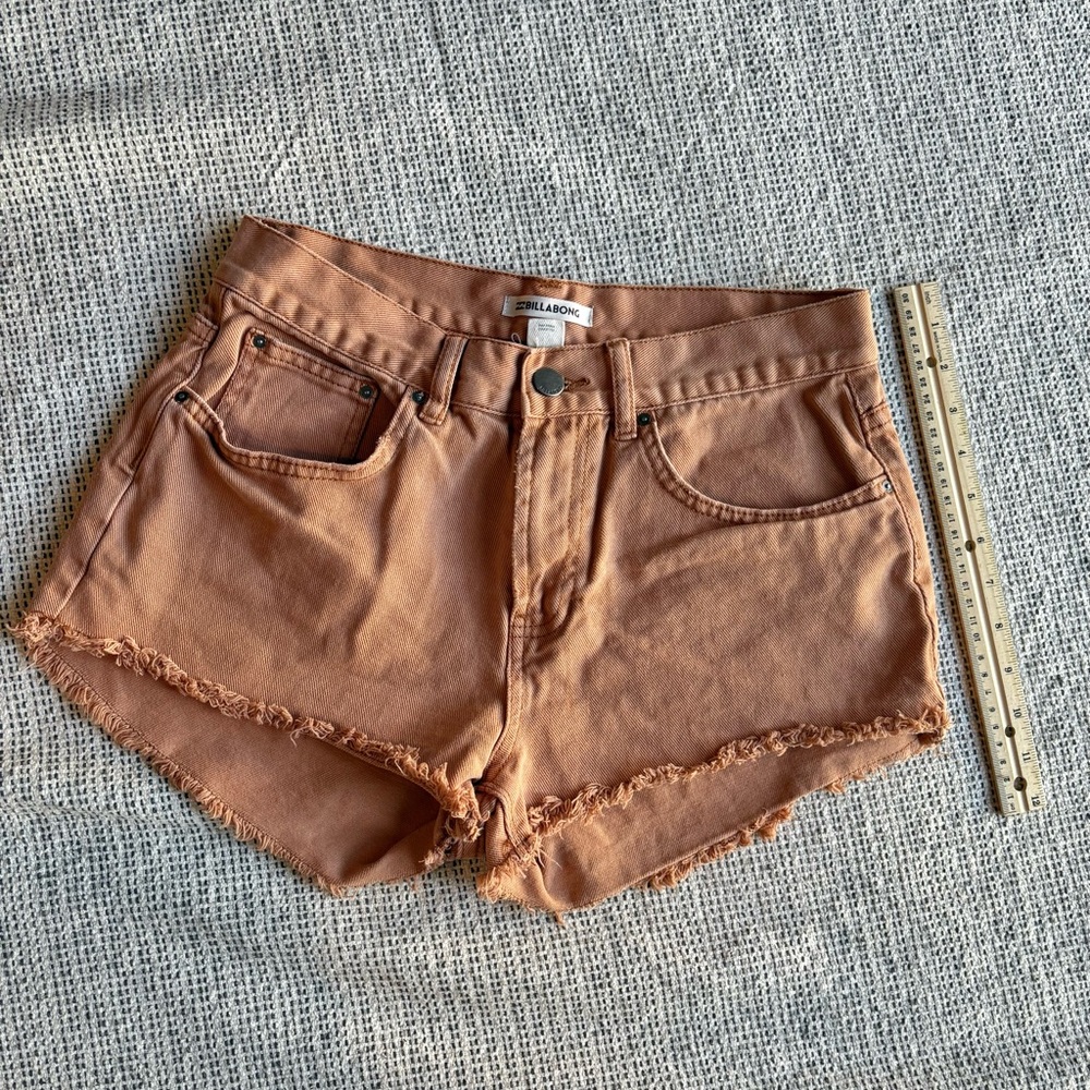 Billabong Women's Rust colored Jean Shorts